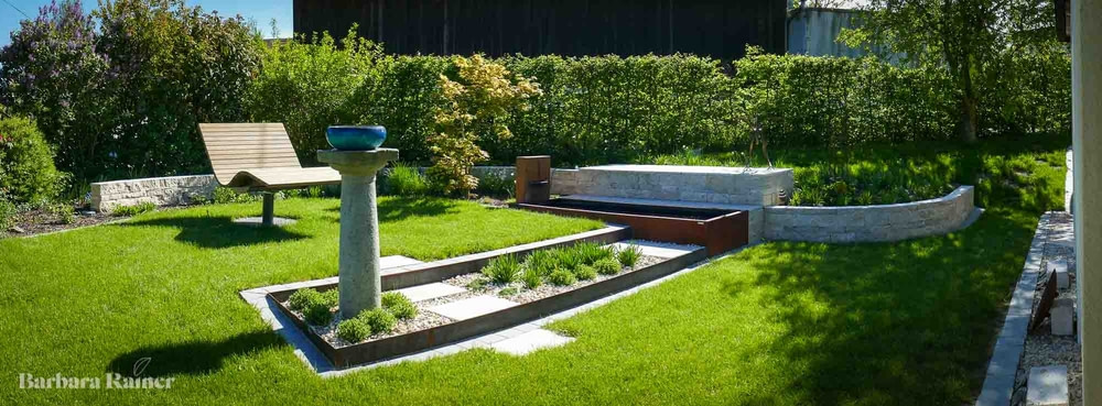 Privatgarten nach Neugestaltung, Gartendesign Barbara Rainer
